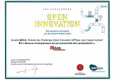 Mca, finaliste des Challenges Open Innovation GRTgaz